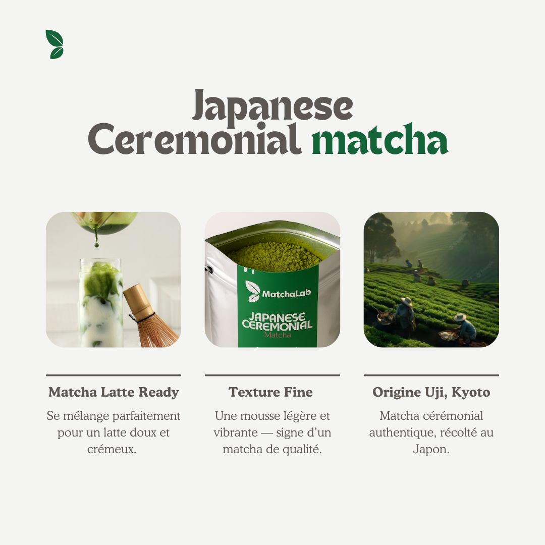Ceremonial Japanese matcha 50g